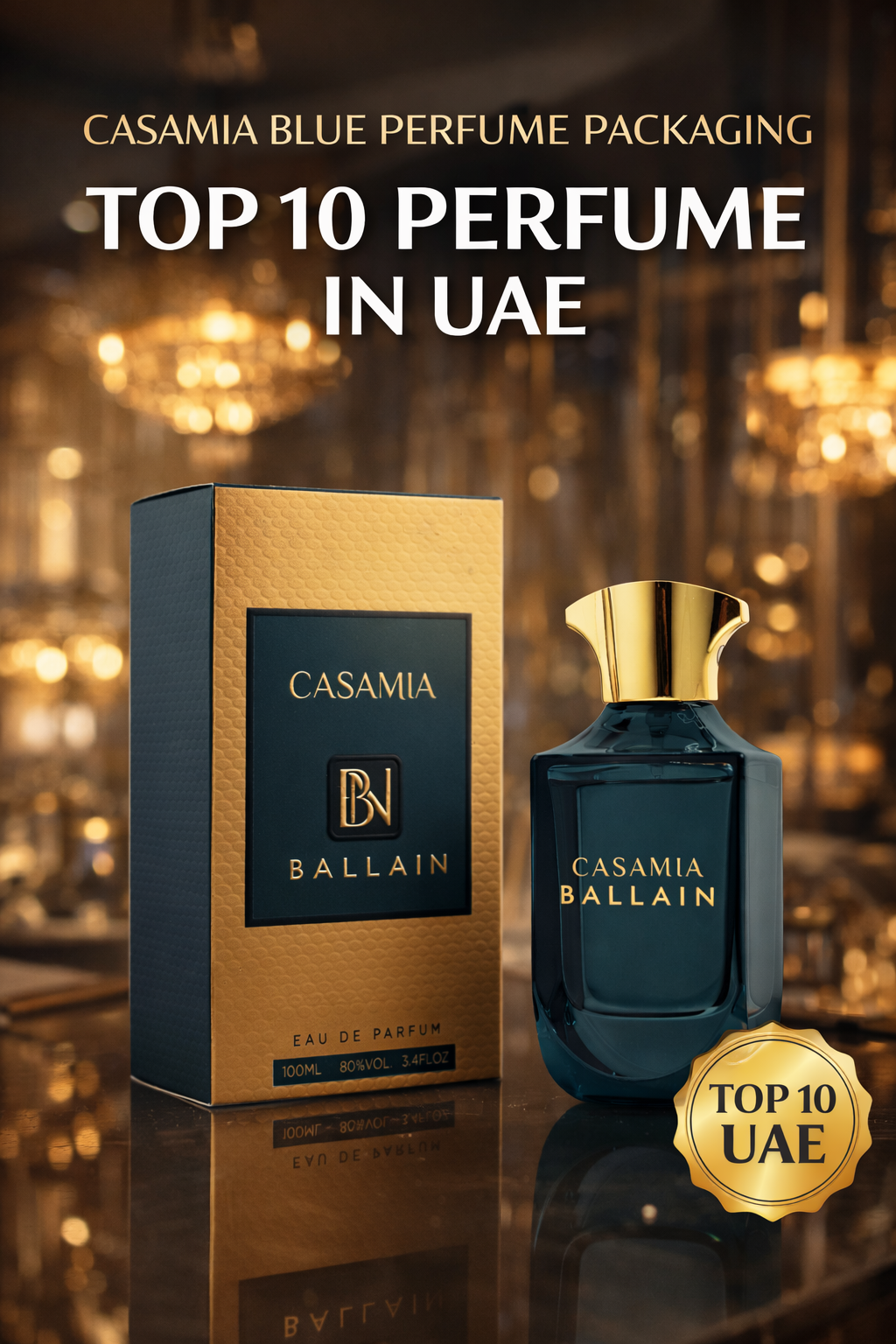 Man wearing Casamia Blue Unisex Perfume - Luxury Fragrances Dubai