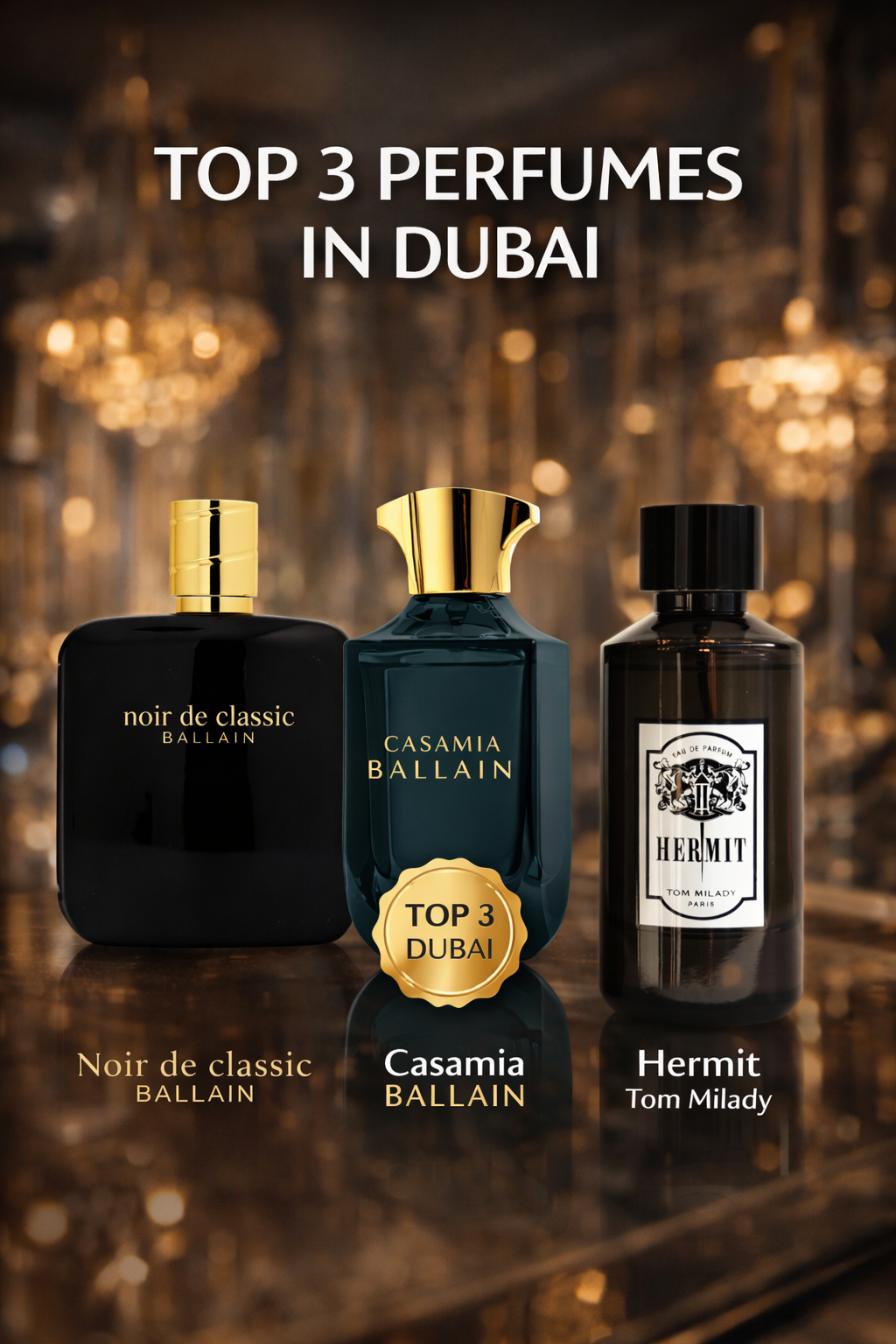 Top 3 Perfumes in Dubai
